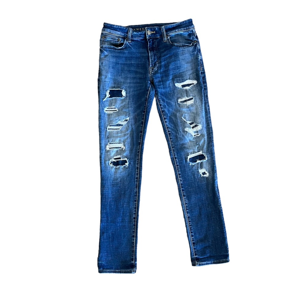 American Eagle Next Level Flex Slim Distressed Jeans 30x32